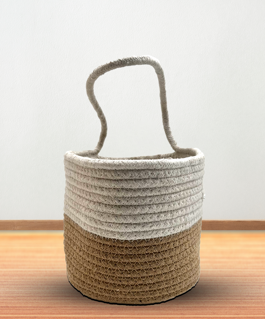 Jute Hook Pot 7 Inches: Rustic Elegance for Hanging Greenery
